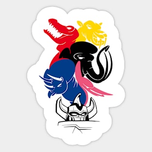 Megazord Sticker